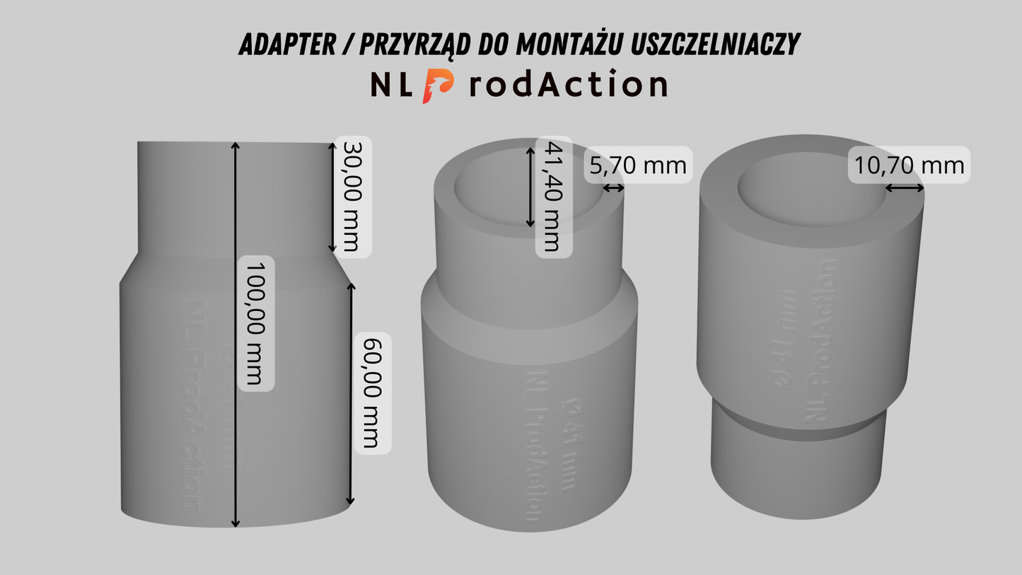 Adapter / Przyrząd do montażu uszczelniaczy Ø 41 mm