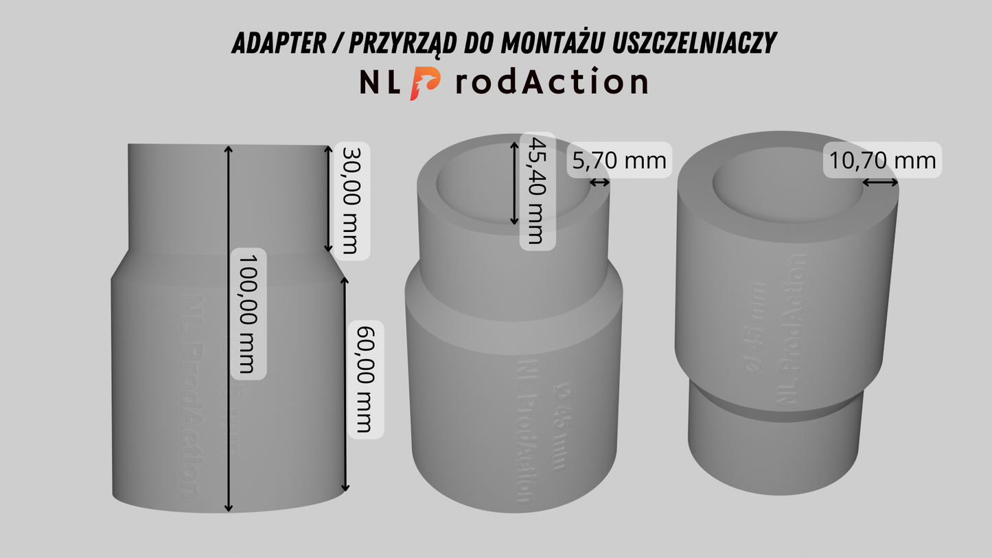 Adapter / Przyrząd do montażu uszczelniaczy Ø 45 mm