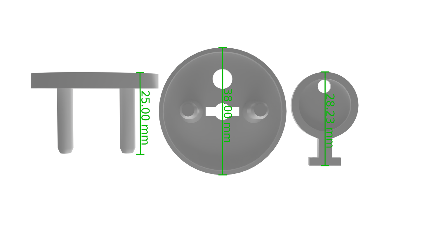 Zabezpieczenie kontaktu białe