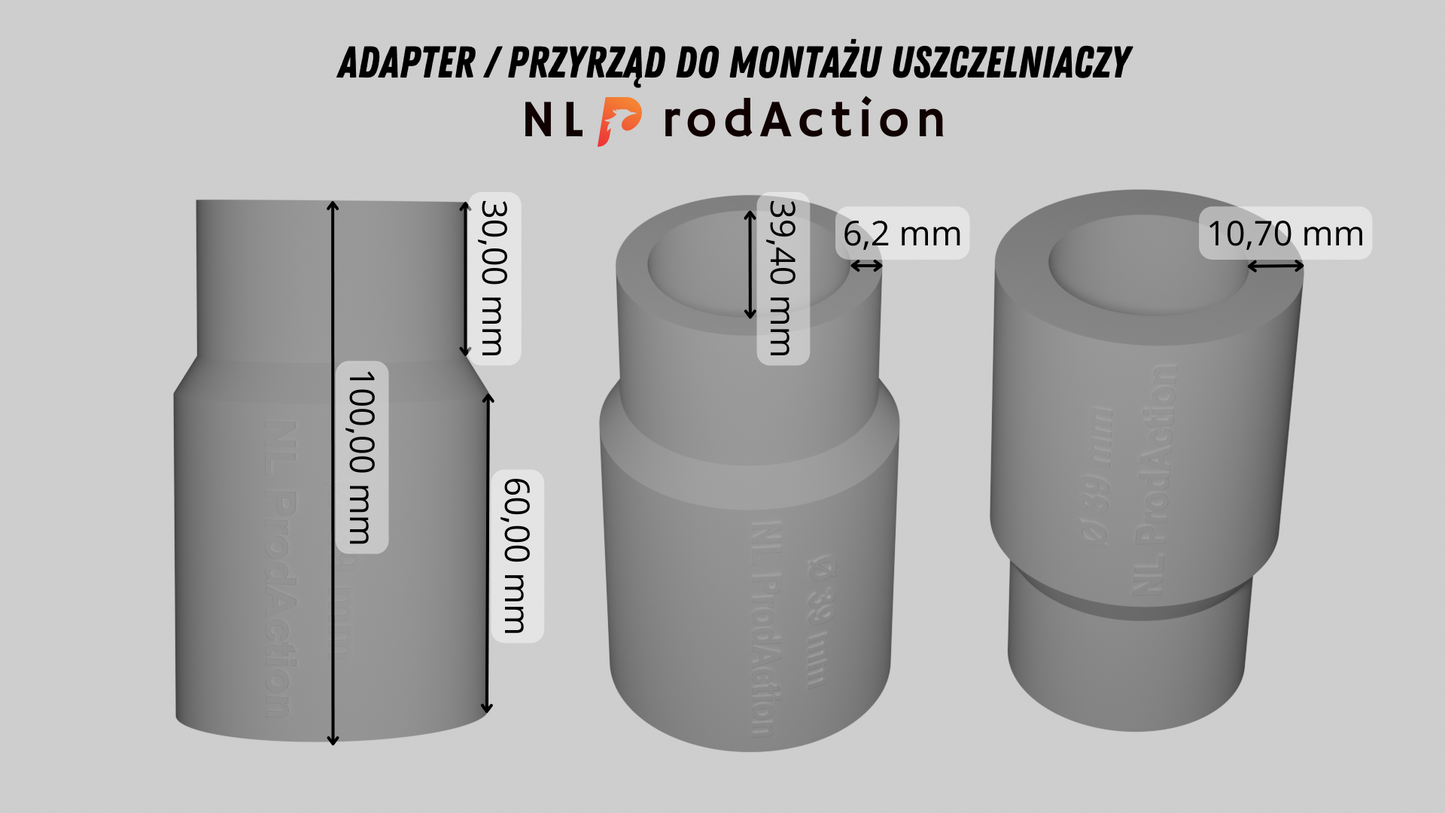 Adapter / Przyrząd do montażu uszczelniaczy Ø 39 mm