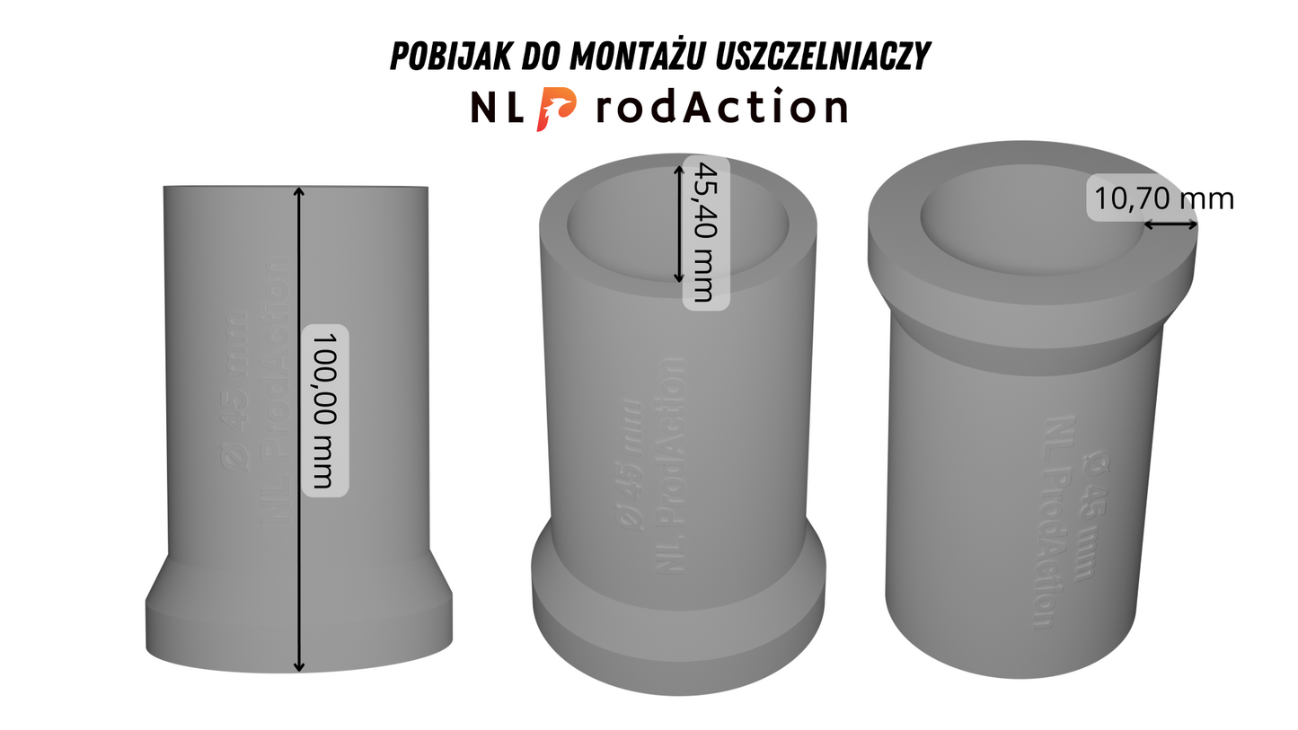 Pobijak do montażu uszczelniaczy Ø 45 mm - Przednie Zawieszenie